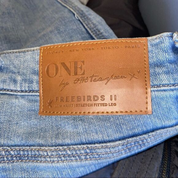 🍄 One by One Teaspoon X Freebirds II Stretch Jeans - Picture 5 of 9